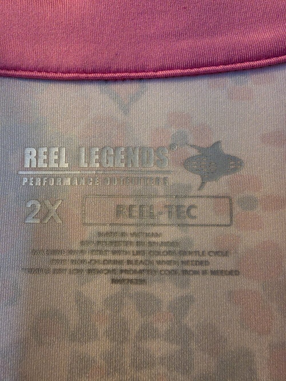 Reel Legends Women's Qtr Zip Long Sleeve Pullover Top - Picture 6 of 7